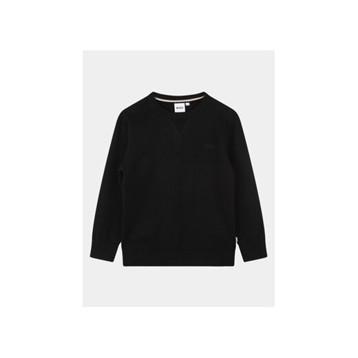 Boss Sweter J25Q05 S Czarny Regular Fit ze sklepu MODIVO w kategorii Swetry chłopięce - zdjęcie 168548811