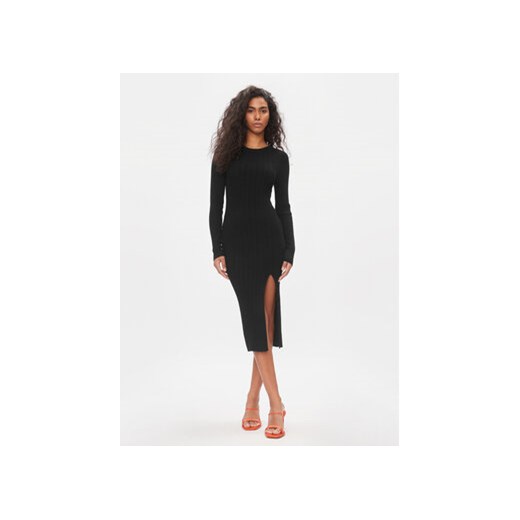 ONLY Sukienka dzianinowa Meddi 15311087 Czarny Slim Fit ze sklepu MODIVO w kategorii Sukienki - zdjęcie 168549070