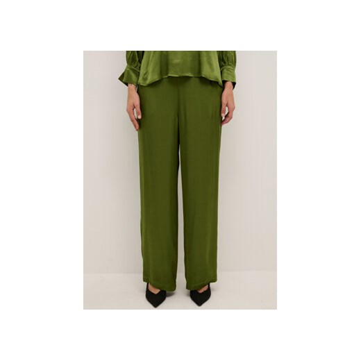 Karen by Simonsen Spodnie materiałowe Keanekb 10104617 Zielony Classic Fit ze sklepu MODIVO w kategorii Spodnie damskie - zdjęcie 168549322
