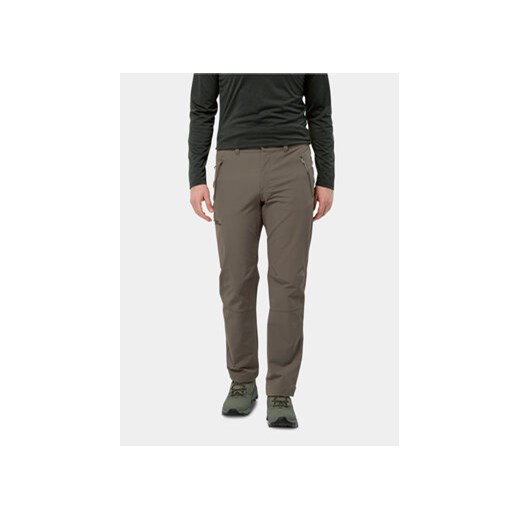 Jack Wolfskin Spodnie outdoor Activate Xt Pants 1503755 Brązowy Regular Fit ze sklepu MODIVO w kategorii Spodnie męskie - zdjęcie 168549601