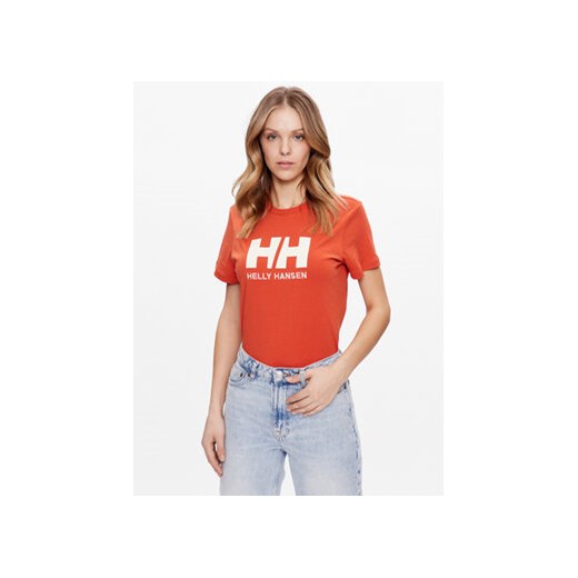 Helly Hansen T-Shirt 34112 Pomarańczowy Regular Fit ze sklepu MODIVO w kategorii Bluzki damskie - zdjęcie 168549654