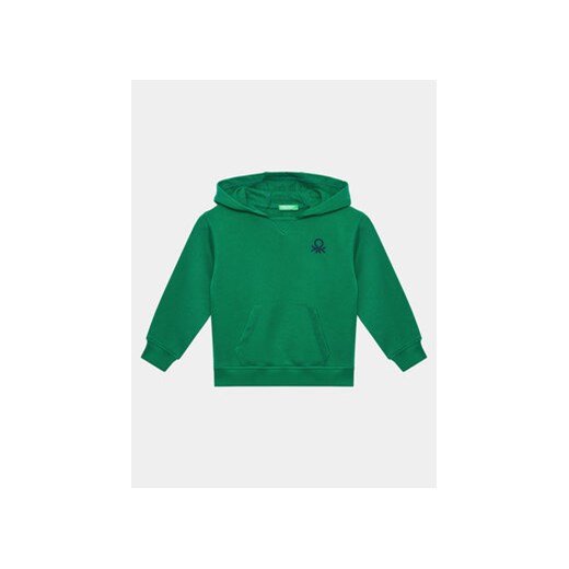 United Colors Of Benetton Bluza 3J68G200E Zielony Regular Fit ze sklepu MODIVO w kategorii Bluzy i swetry - zdjęcie 168550371