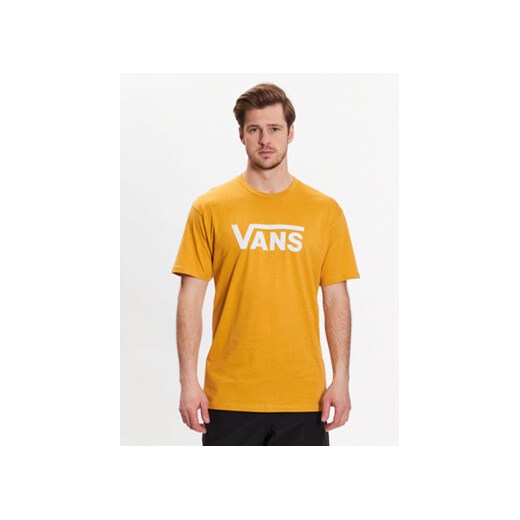 Vans T-Shirt Classic VN000GGG Żółty Classic Fit ze sklepu MODIVO w kategorii T-shirty męskie - zdjęcie 168550650