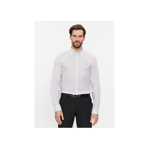 Tommy Hilfiger Koszula MW0MW33762 Biały Regular Fit ze sklepu MODIVO w kategorii Koszule męskie - zdjęcie 168550921