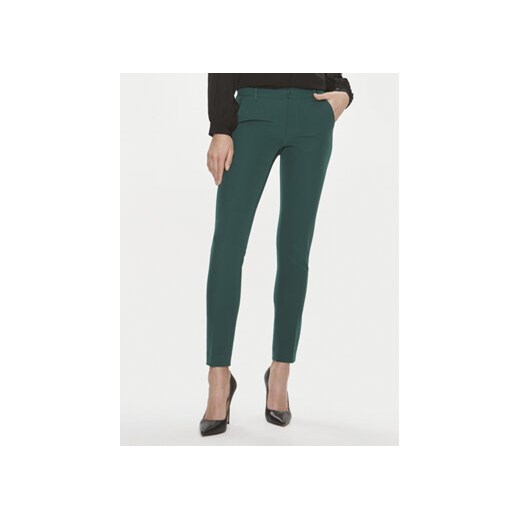 Liu Jo Spodnie materiałowe MF3229 T7896 Zielony Regular Fit ze sklepu MODIVO w kategorii Spodnie damskie - zdjęcie 168551214