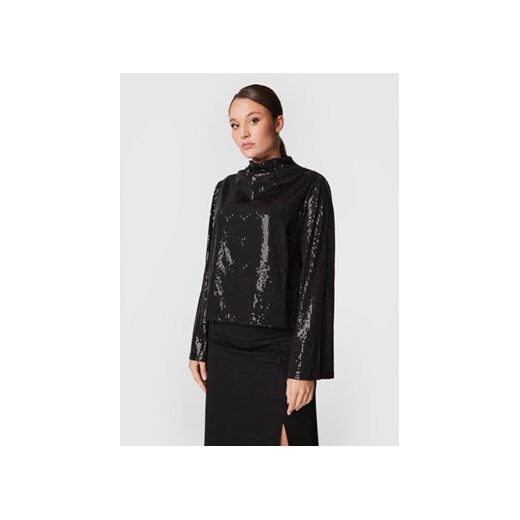 Glamorous Bluzka GS0424 Czarny Regular Fit ze sklepu MODIVO w kategorii Bluzki damskie - zdjęcie 168551581