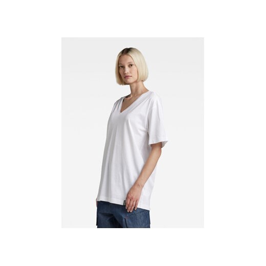 G-Star Raw T-Shirt D22746-C539-110 Biały Relaxed Fit ze sklepu MODIVO w kategorii Bluzki damskie - zdjęcie 168551783