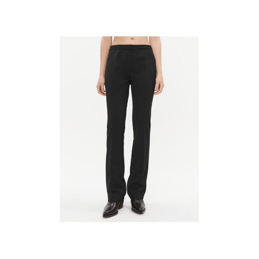Pinko Spodnie materiałowe Persempre 102204 A18F Czarny Regular Fit ze sklepu MODIVO w kategorii Spodnie damskie - zdjęcie 168551804