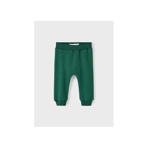 NAME IT Spodnie dresowe 13210106 Zielony Regular Fit ze sklepu MODIVO w kategorii Spodnie i półśpiochy - zdjęcie 168551891