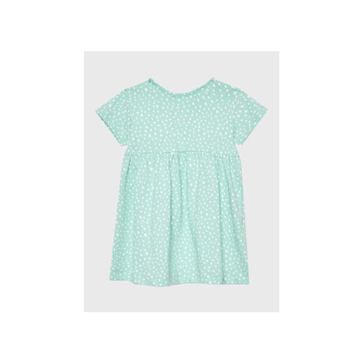 Zippy Sukienka letnia ZBGAP0501 23017 Zielony Regular Fit ze sklepu MODIVO w kategorii Sukienki niemowlęce - zdjęcie 168552193