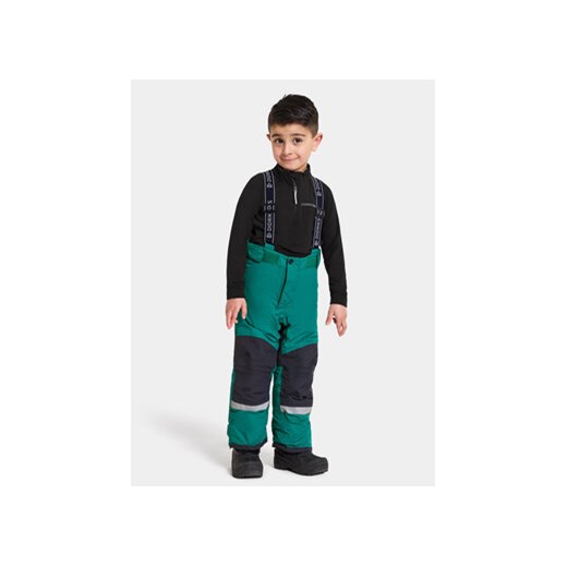 Didriksons Spodnie zimowe Idre Kids Pants 6 504357 Zielony ze sklepu MODIVO w kategorii Spodnie chłopięce - zdjęcie 168552232