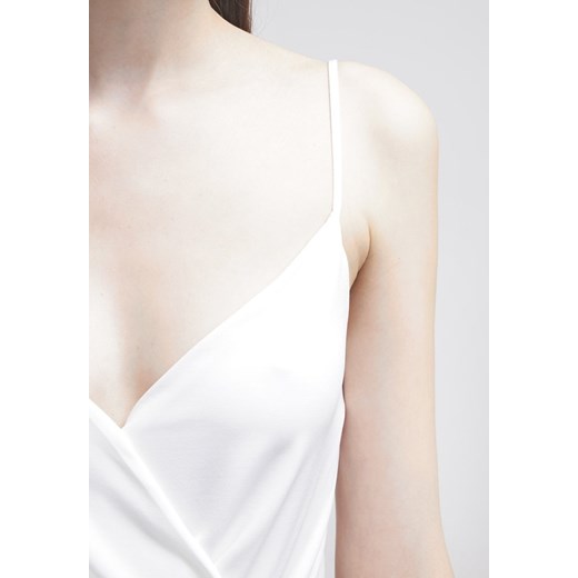 MARCIANO GUESS Sukienka z dżerseju off white zalando bezowy bez wzorów/nadruków