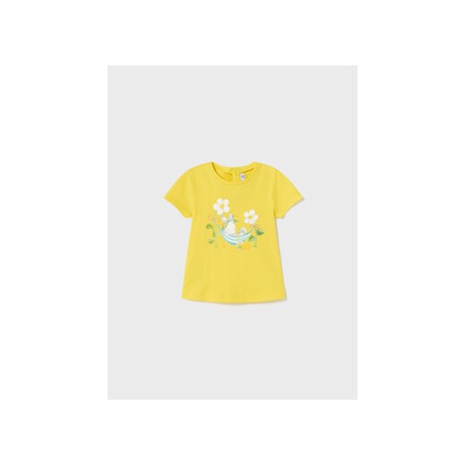 Mayoral T-Shirt 1013 Żółty ze sklepu MODIVO w kategorii Koszulki niemowlęce - zdjęcie 168552442