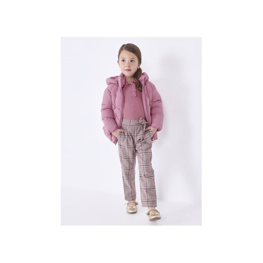 Mayoral Spodnie materiałowe 4.506 Różowy Regular Fit ze sklepu MODIVO w kategorii Spodnie dziewczęce - zdjęcie 168552483