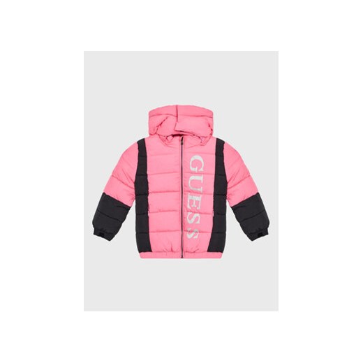 Guess Kombinezon zimowy H2BT06 WF090 Różowy Regular Fit ze sklepu MODIVO w kategorii Kombinezony dziewczęce - zdjęcie 168552510