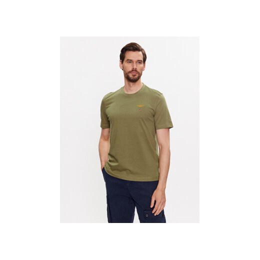 Aeronautica Militare T-Shirt 231TS1580J372 Zielony Regular Fit ze sklepu MODIVO w kategorii T-shirty męskie - zdjęcie 168552824
