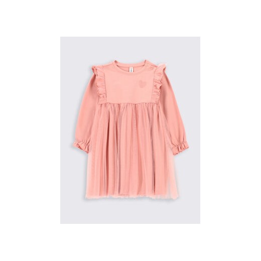 Coccodrillo Sukienka codzienna ZC2129102WIN Różowy Regular Fit ze sklepu MODIVO w kategorii Sukienki niemowlęce - zdjęcie 168552910