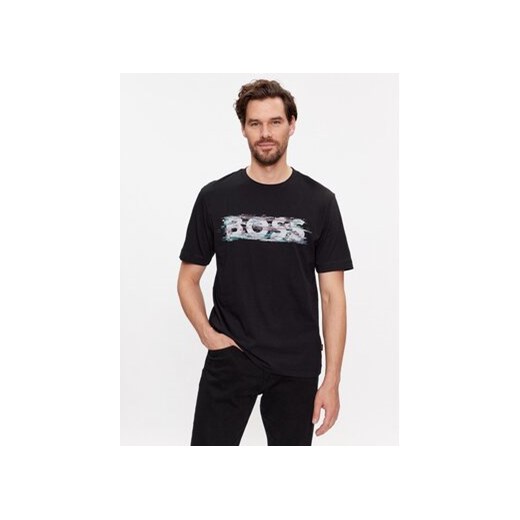 Boss T-Shirt Tedigitallogo 50503542 Czarny Regular Fit S promocja MODIVO