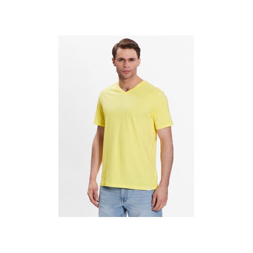 United Colors Of Benetton T-Shirt 3U53J4231 Żółty Regular Fit ze sklepu MODIVO w kategorii T-shirty męskie - zdjęcie 168553043