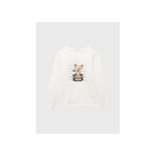 Tom Tailor Bluzka 1034670 Biały Regular Fit ze sklepu MODIVO w kategorii Bluzki dziewczęce - zdjęcie 168553140