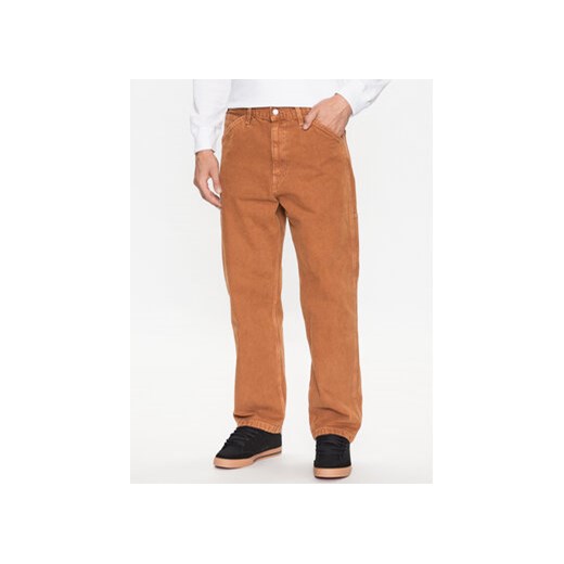 Levi's® Spodnie materiałowe Stay Loose 55849-0034 Brązowy Loose Fit ze sklepu MODIVO w kategorii Spodnie męskie - zdjęcie 168553194