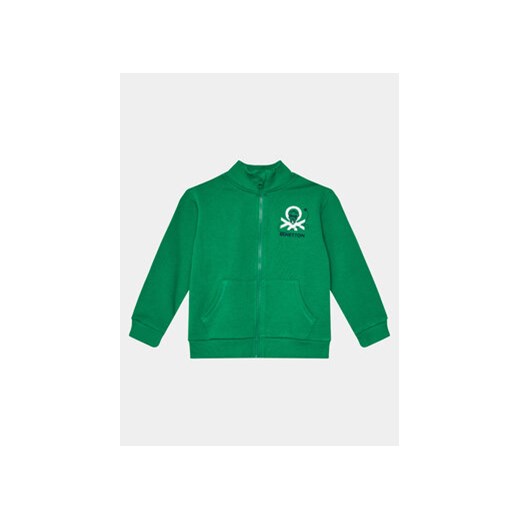 United Colors Of Benetton Bluza 3J70G502S Zielony Regular Fit ze sklepu MODIVO w kategorii Bluzy i swetry - zdjęcie 168553481