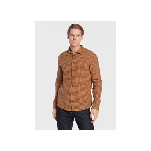Blend Koszula 20714317 Brązowy Regular Fit ze sklepu MODIVO w kategorii Koszule męskie - zdjęcie 168553644