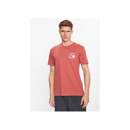 Quiksilver T-Shirt The Original EQYZT07239 Pomarańczowy Regular Fit ze sklepu MODIVO w kategorii T-shirty męskie - zdjęcie 168553951