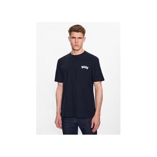 Boss T-Shirt 50485065 Granatowy Oversize ze sklepu MODIVO w kategorii T-shirty męskie - zdjęcie 168554034