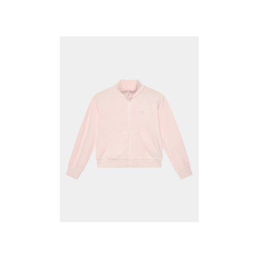 Guess Bluza J4RQ22 KBXI2 Różowy Regular Fit ze sklepu MODIVO w kategorii Bluzy dziewczęce - zdjęcie 168554481