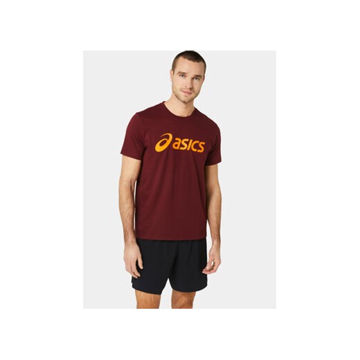 Asics T-Shirt Asics Big Logo Tee 2031A978 Czerwony Ahletic Fit ze sklepu MODIVO w kategorii T-shirty męskie - zdjęcie 168554882