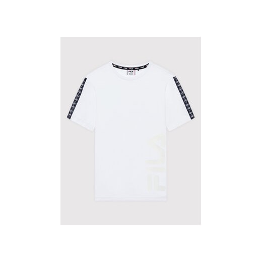 Fila T-Shirt Levi 689070 Biały Regular Fit Fila 158_164 MODIVO