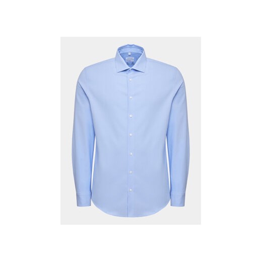 Seidensticker Koszula 01.642150 Niebieski Slim Fit ze sklepu MODIVO w kategorii Koszule męskie - zdjęcie 168555654