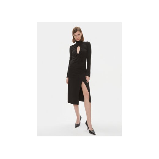Pinko Sukienka koktajlowa Alpha 102367 A1DE Czarny Slim Fit ze sklepu MODIVO w kategorii Sukienki - zdjęcie 168555773