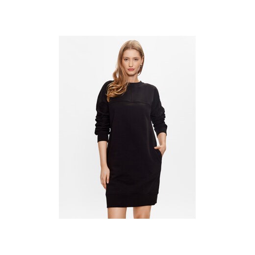KARL LAGERFELD Sukienka codzienna 230W1355 Czarny Regular Fit ze sklepu MODIVO w kategorii Sukienki - zdjęcie 168556091