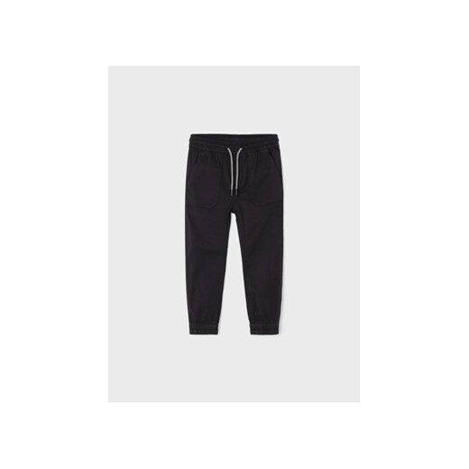 Mayoral Spodnie materiałowe 3521 Czarny Skater Fit ze sklepu MODIVO w kategorii Spodnie chłopięce - zdjęcie 168556222