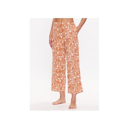 Etam Spodnie piżamowe 6539381 Brązowy Relaxed Fit ze sklepu MODIVO w kategorii Piżamy damskie - zdjęcie 168556473