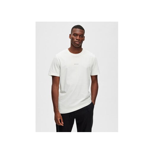 Selected Homme T-Shirt 16088656 Biały Regular Fit ze sklepu MODIVO w kategorii T-shirty męskie - zdjęcie 168556484