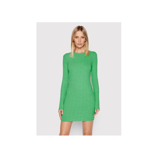 Noisy May Sukienka codzienna Paula 27021494 Zielony Slim Fit ze sklepu MODIVO w kategorii Sukienki - zdjęcie 168556501
