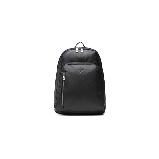Guess Plecak Certosa Saffiano Smart HMECSA P3241 Czarny ze sklepu MODIVO w kategorii Plecaki - zdjęcie 168556551