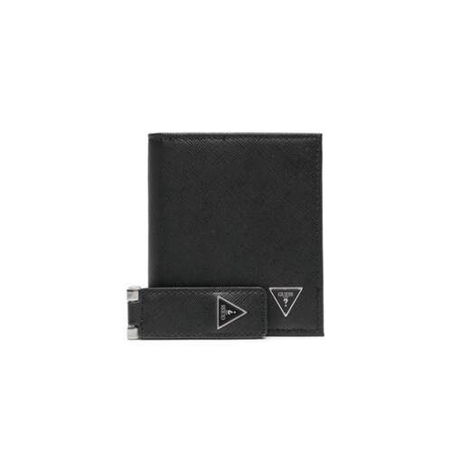 Guess Zestaw portfel i brelok GFBOXM P3303 Czarny ze sklepu MODIVO w kategorii Dodatki męskie - zdjęcie 168556602