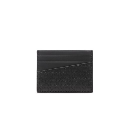 Calvin Klein Etui na karty kredytowe Ck Must Mono Cardholder 6Cc K50K510319 Czarny ze sklepu MODIVO w kategorii Etui - zdjęcie 168557043