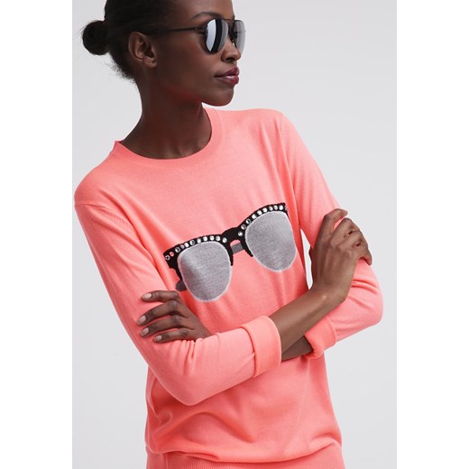 Markus Lupfer Sweter neon peach zalando rozowy mat