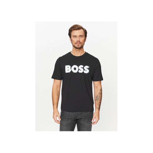 Boss T-Shirt Tedigitallogo 50503542 Czarny Regular Fit ze sklepu MODIVO w kategorii T-shirty męskie - zdjęcie 168557663