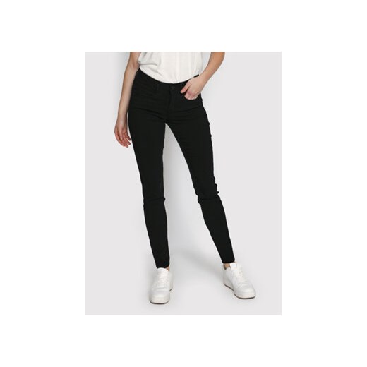 Cream Spodnie materiałowe Lani 10608021 Czarny Shaped Fit ze sklepu MODIVO w kategorii Spodnie damskie - zdjęcie 168557820