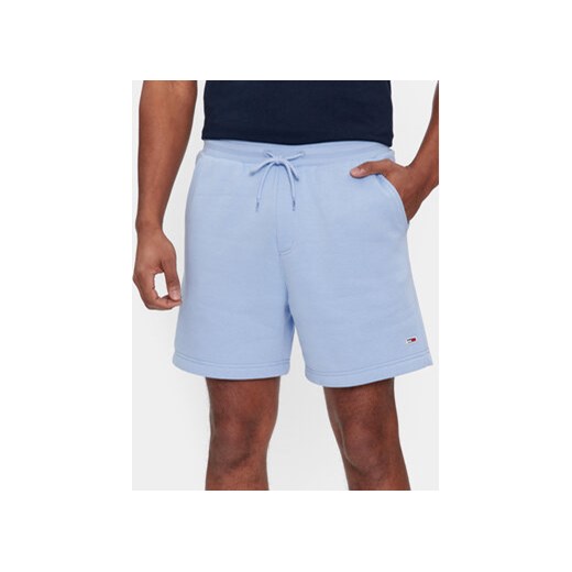 Tommy Jeans Szorty sportowe Beach DM0DM18978 Niebieski Regular Fit ze sklepu MODIVO w kategorii Spodenki męskie - zdjęcie 168558343