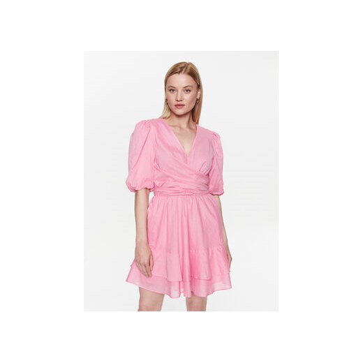 Lauren Ralph Lauren Sukienka codzienna 250903205001 Różowy Regular Fit ze sklepu MODIVO w kategorii Sukienki - zdjęcie 168558772