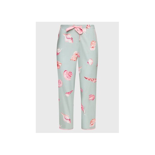 Cyberjammies Spodnie piżamowe Coral 9675 Zielony Regular Fit ze sklepu MODIVO w kategorii Piżamy damskie - zdjęcie 168558803