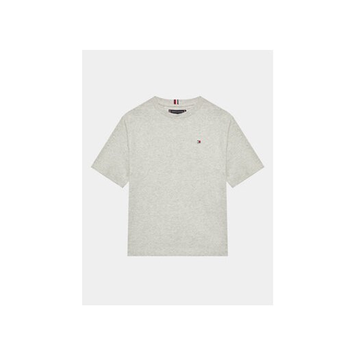 Tommy Hilfiger T-Shirt KB0KB08218 D Szary Regular Fit ze sklepu MODIVO w kategorii T-shirty chłopięce - zdjęcie 168559080