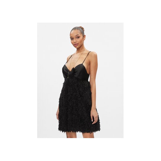 Please Sukienka koktajlowa A1FVCHM000 Czarny Regular Fit ze sklepu MODIVO w kategorii Sukienki - zdjęcie 168559593